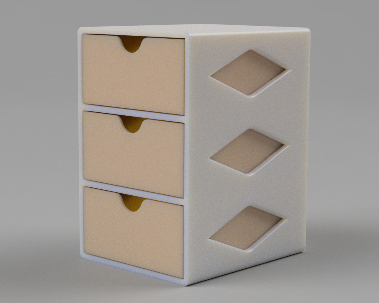 Parametric Multi-Drawer Desk Organizer