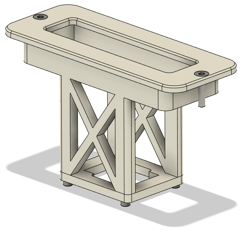 Under-Cabinet USB Charger Mount