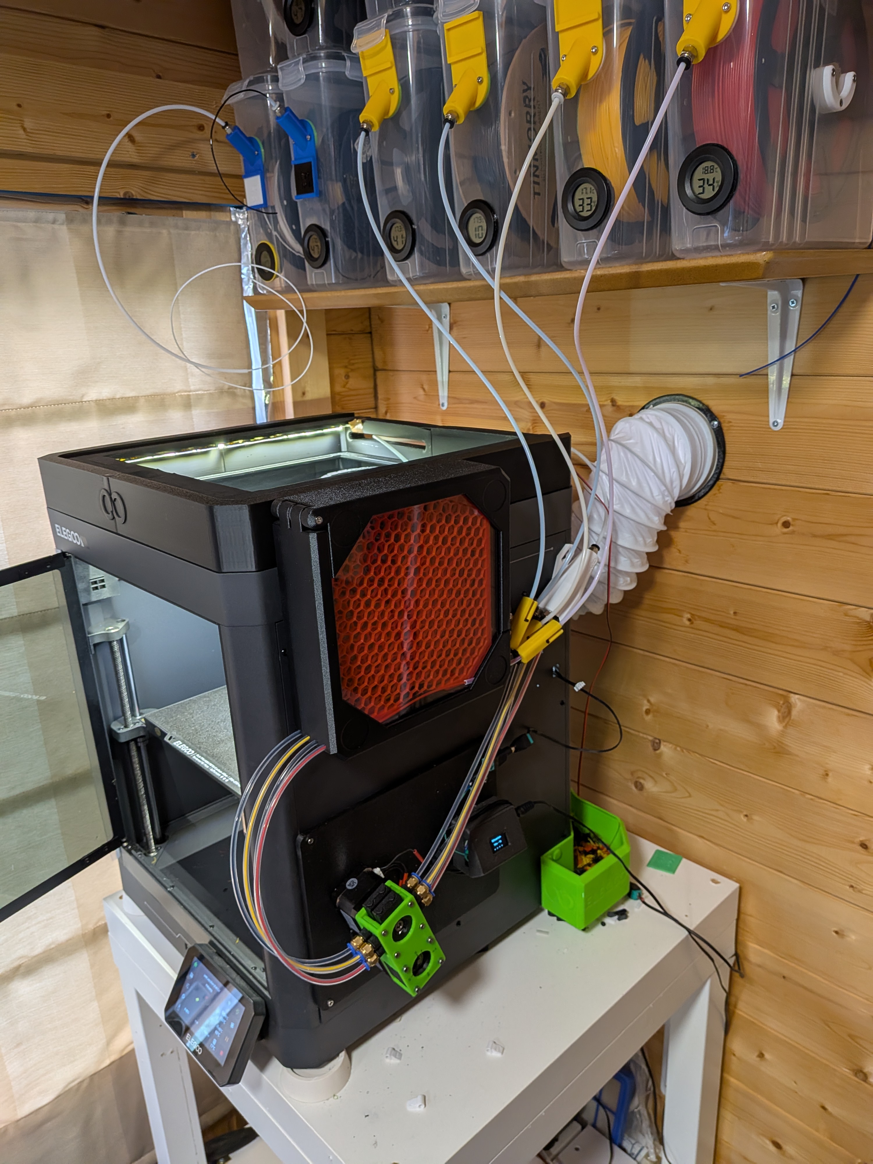 Multi-colour/multi-filament printing for Centauri Carbon