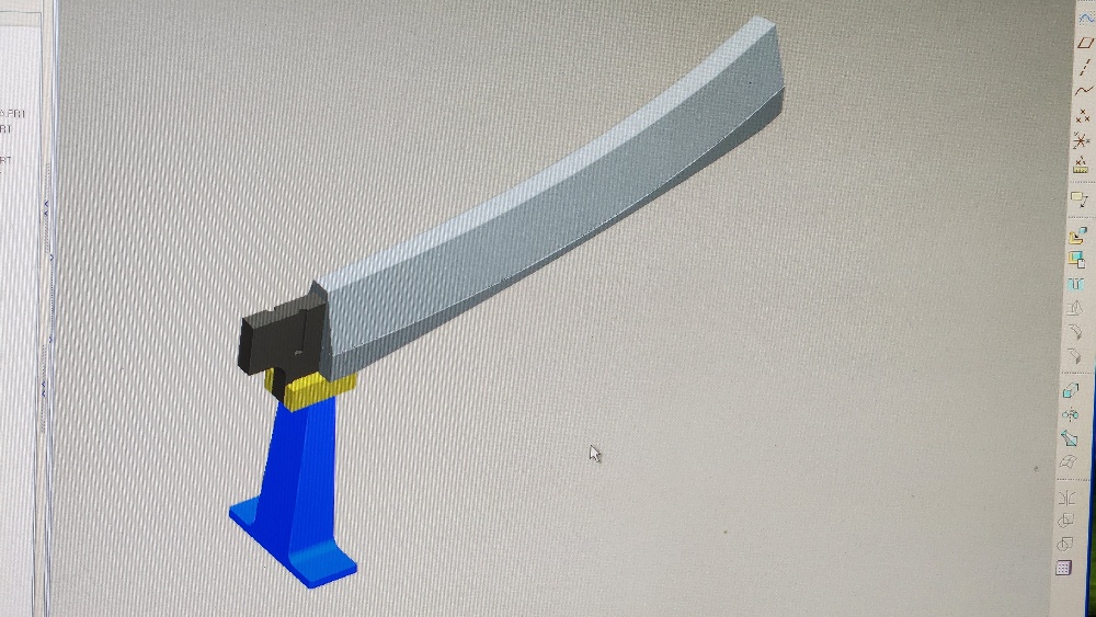 Monorail Beam for Disney Model - 500 mm radius ***older design, use the newer ones***