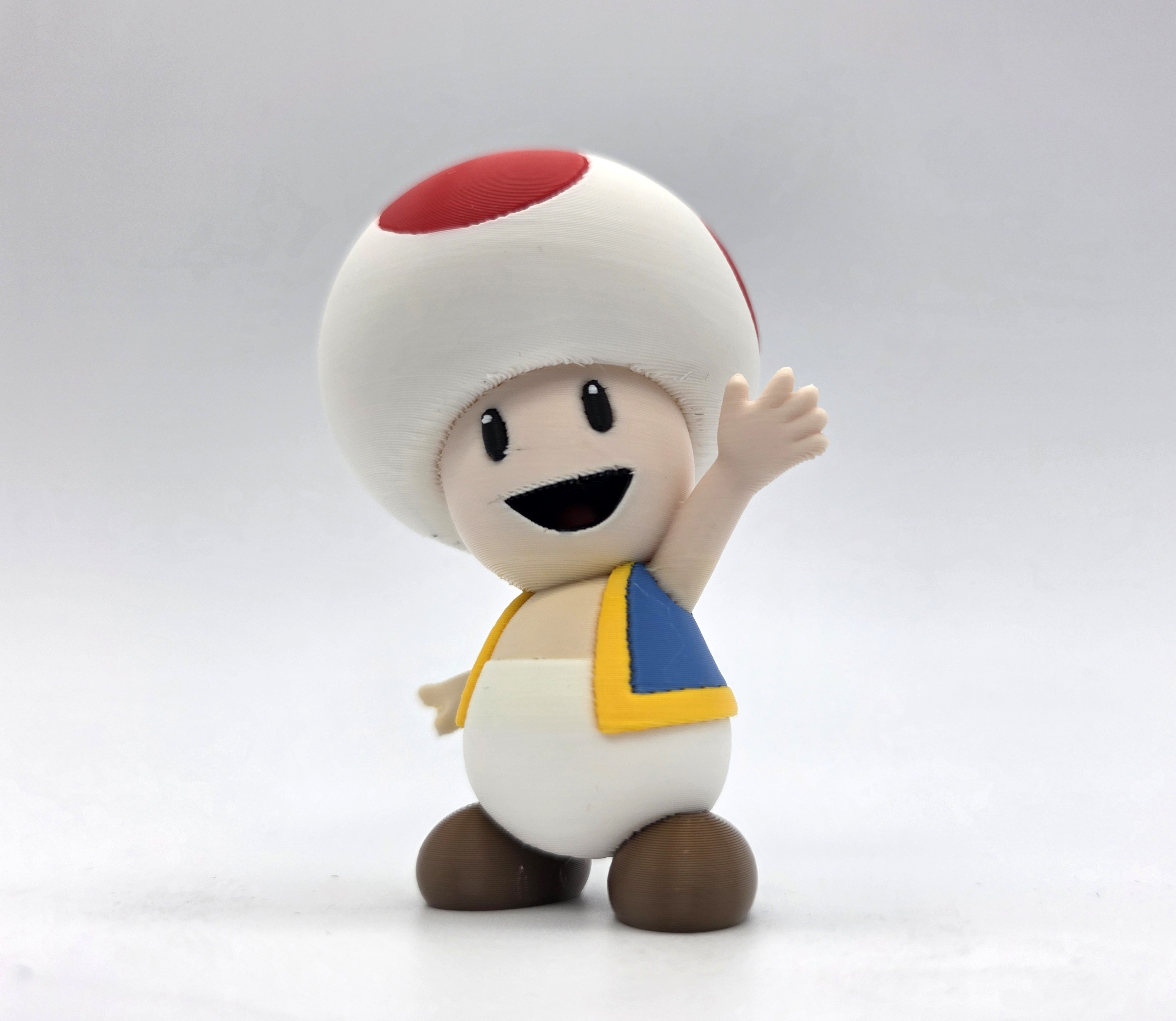 Waving Toad Figurine 6 Color