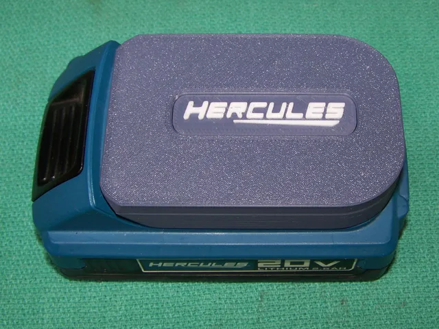 Harbor Freight Hercules Battery Cover and Battery Holder
