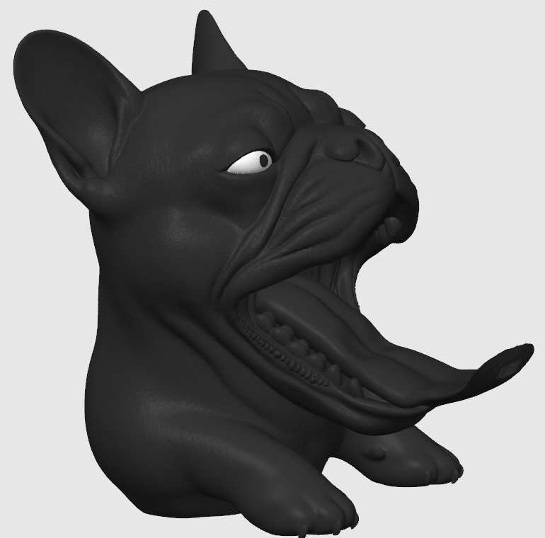Miniatura 5 do modelo 3D Frenchie Headset & Controller Stand