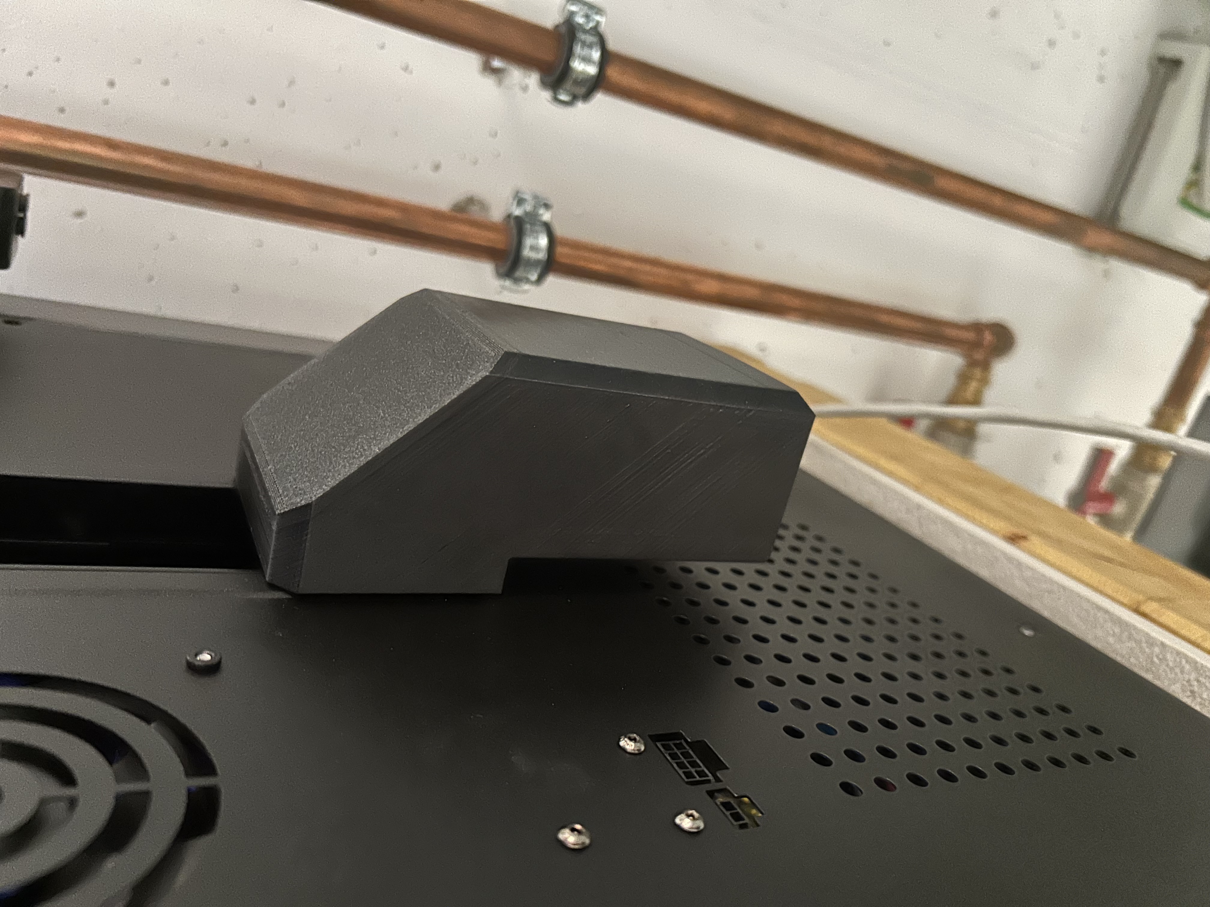 QIDI Max 4 Poopbox Backside (Filament collection box) / Filamentauffangbox Rückseite