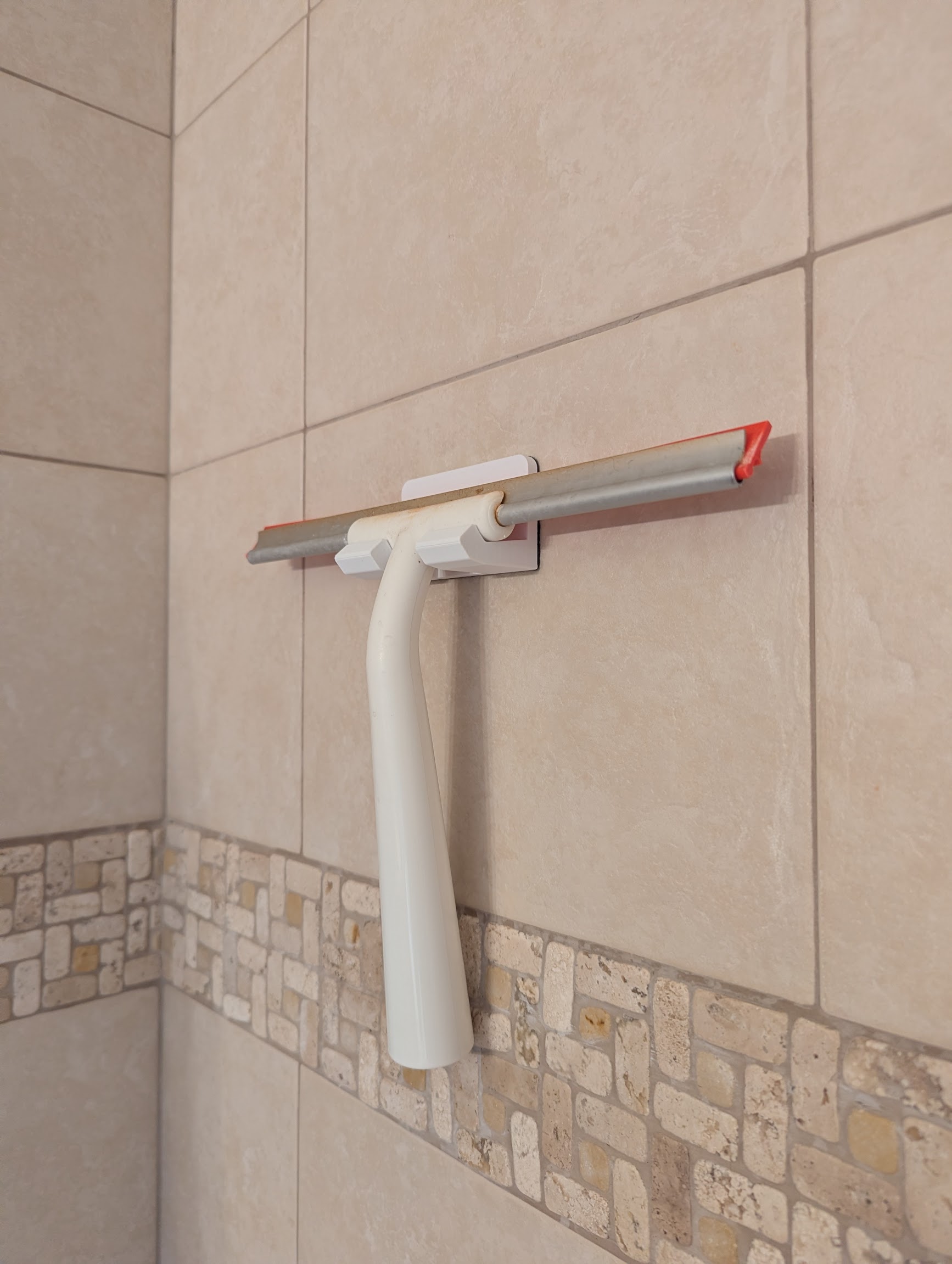 Shower squeegee hook