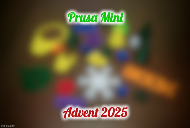 Prusa Mini Advent Calendar - 2025