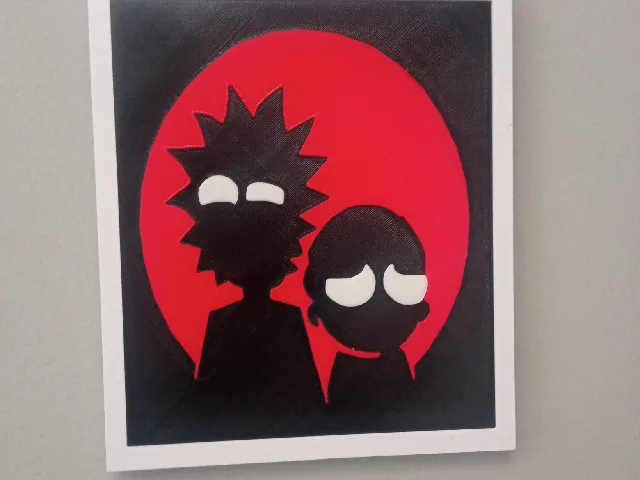 Rick And Morty Wall Art (Single Print)