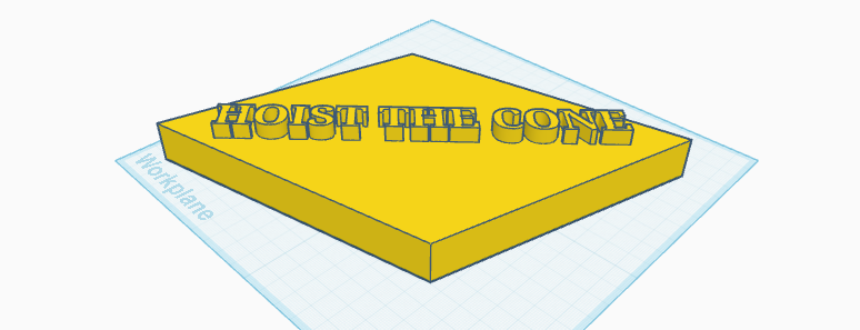 HOIST THE CONE