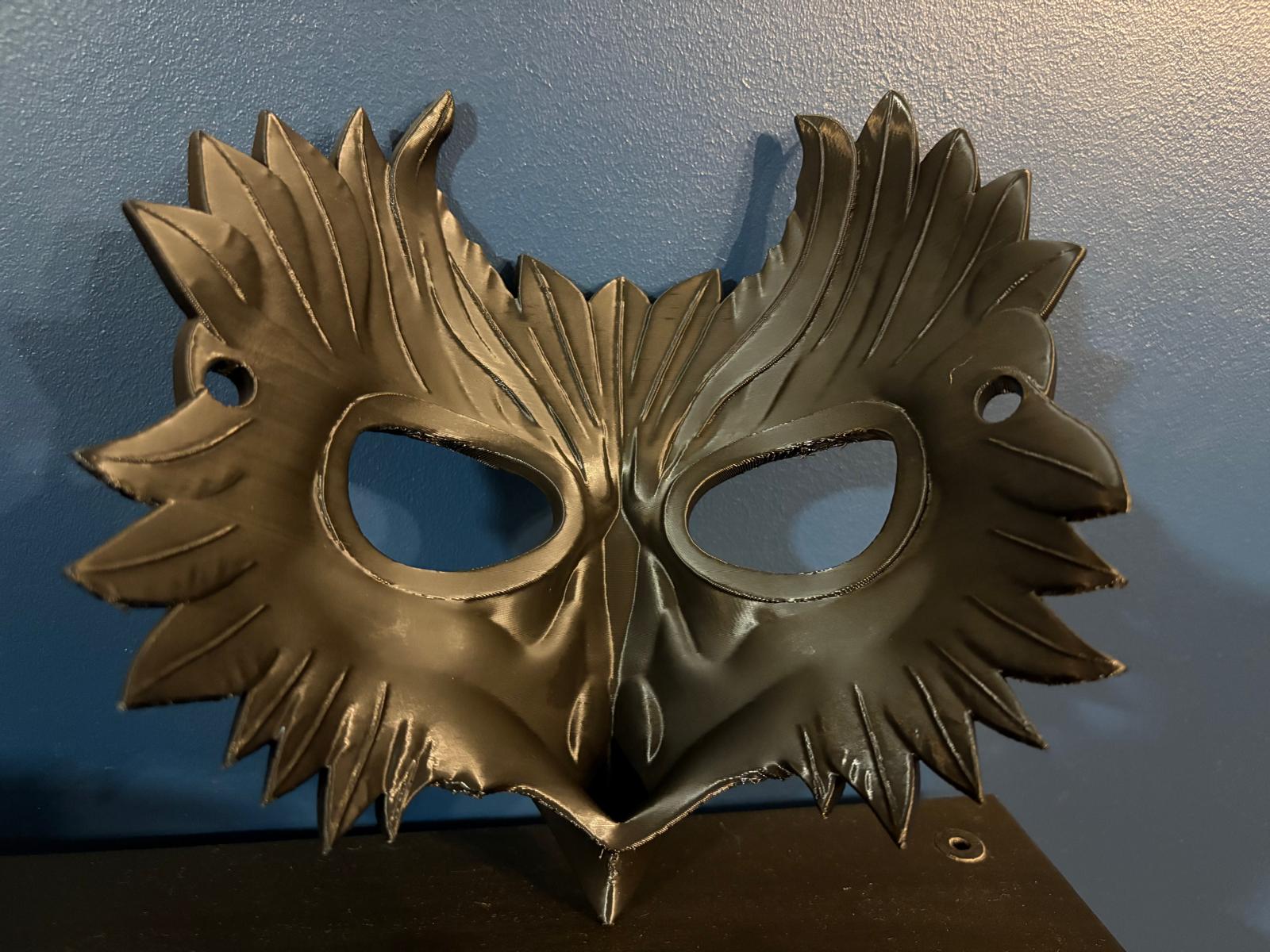 Miniatura 5 do modelo 3D Crow mask