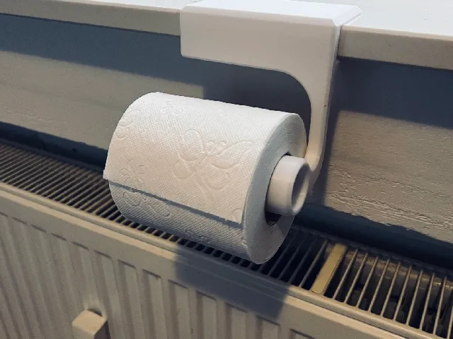 Toilettenpapier Halterung