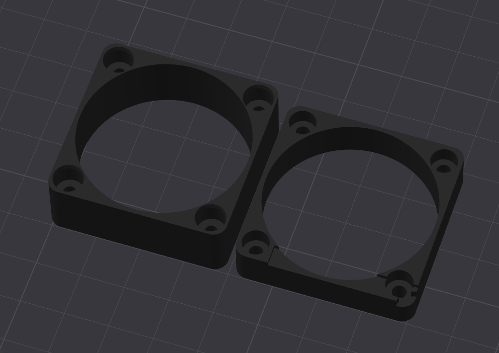 Exhaust duct for Flashforge AD5X / AD5M with 4020 fan — thumbnail 2