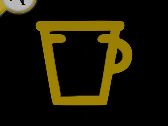 Simple Coffee Cup Symbol - 2D Art
