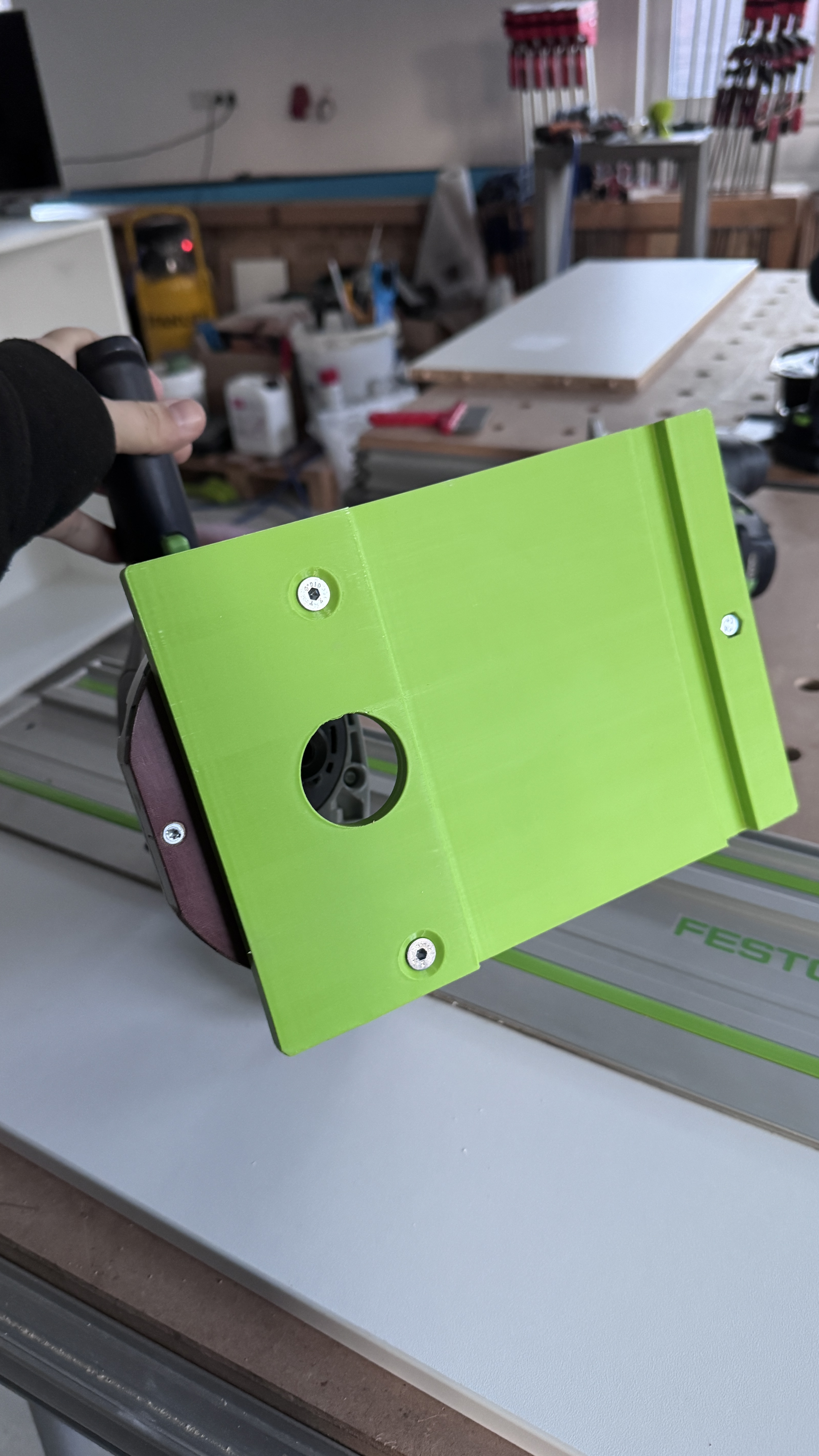 vodítko pro horní frézku 3D model