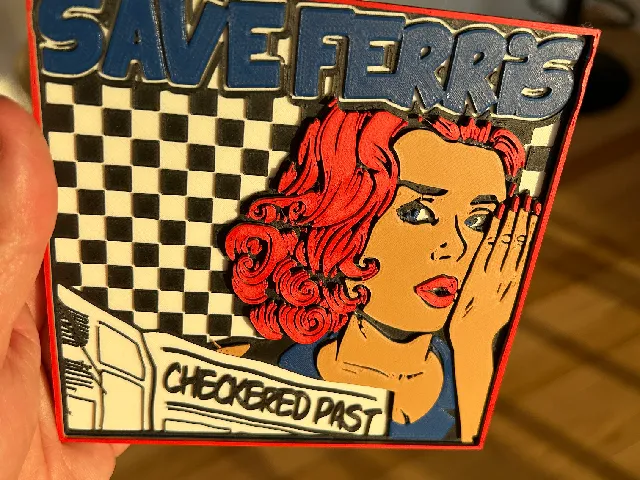 Save Ferris - ska band 3D logo