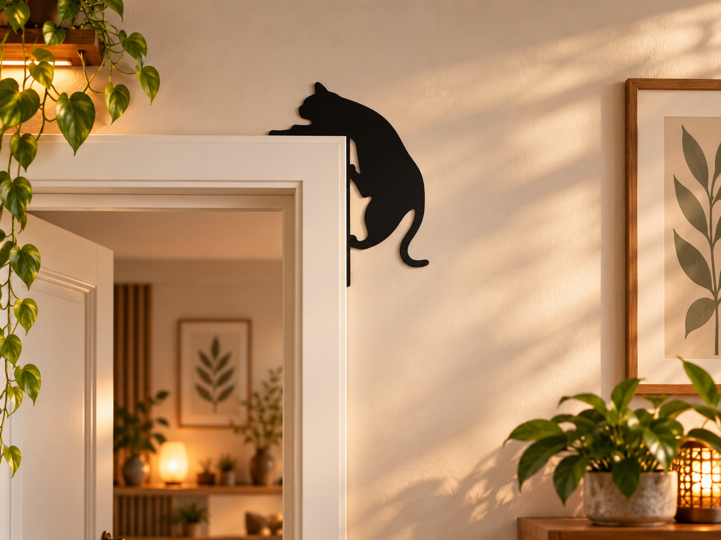WallArt - Cat Door 001