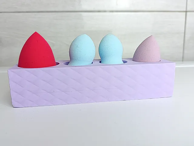 Makeup Sponge Organizer