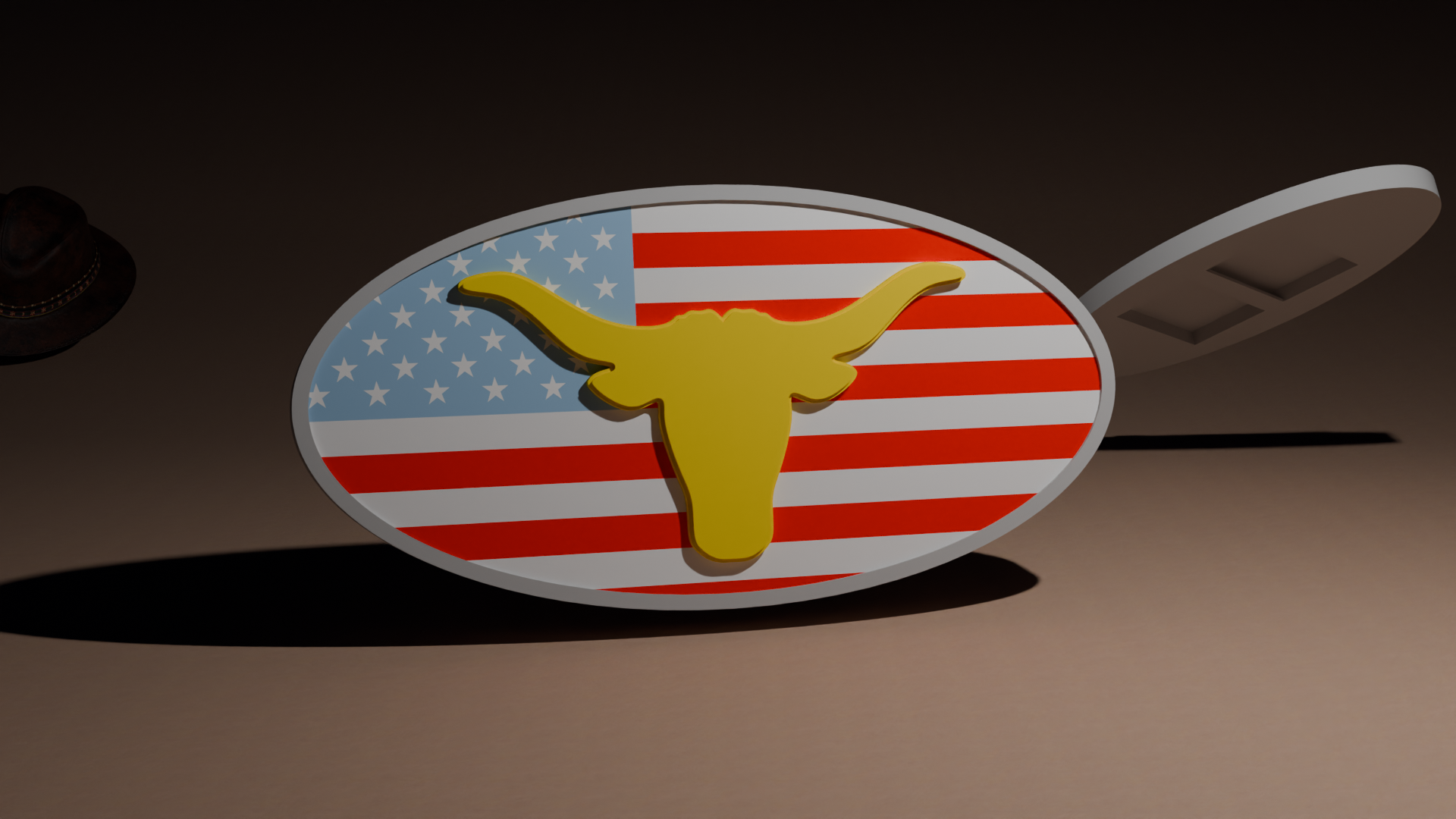 Belt Buckle - USA