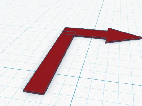 Pointer Sign curved