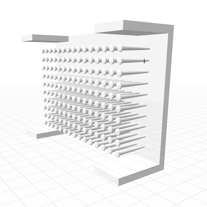 Rivets for 1/12 car models