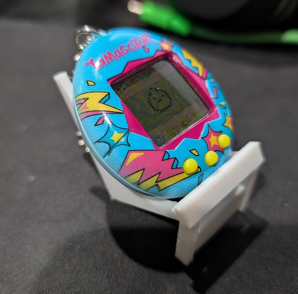 Tamagotchi Stand - Angled Back