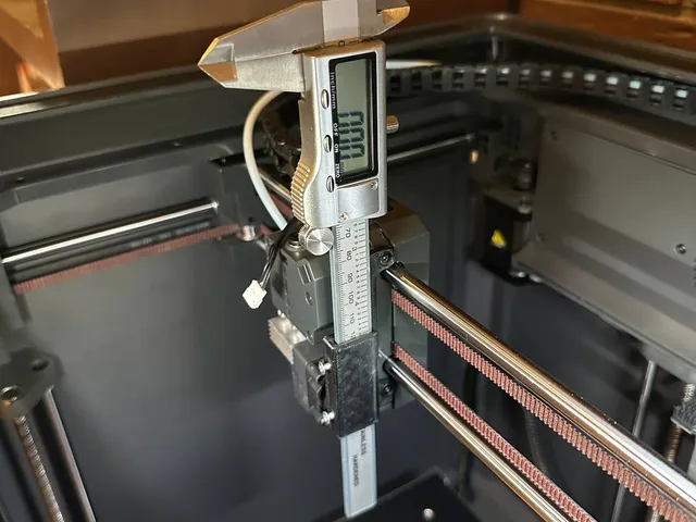 caliper calibration fastening for centauri carbon