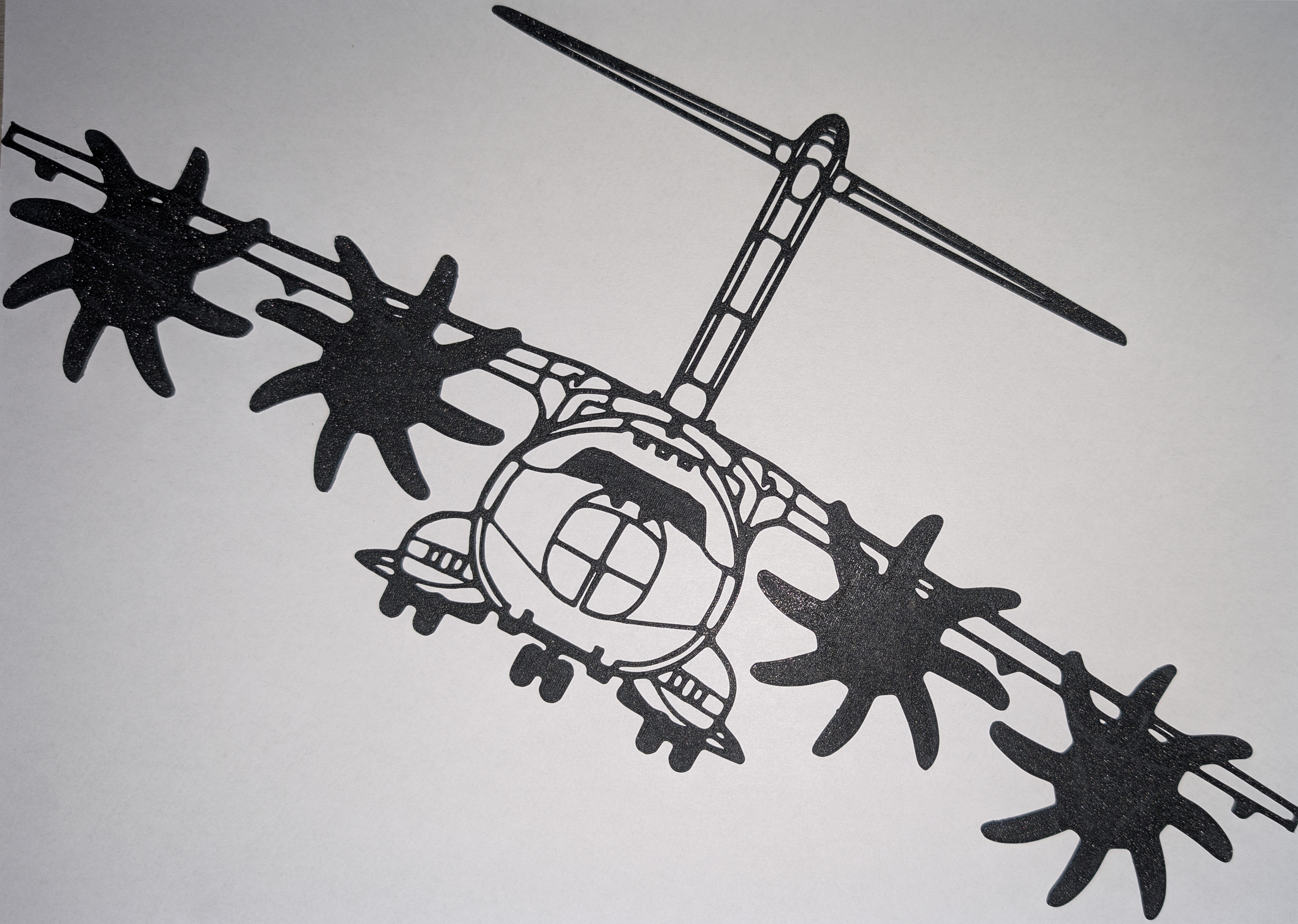 Military Airbus A400M 3D model