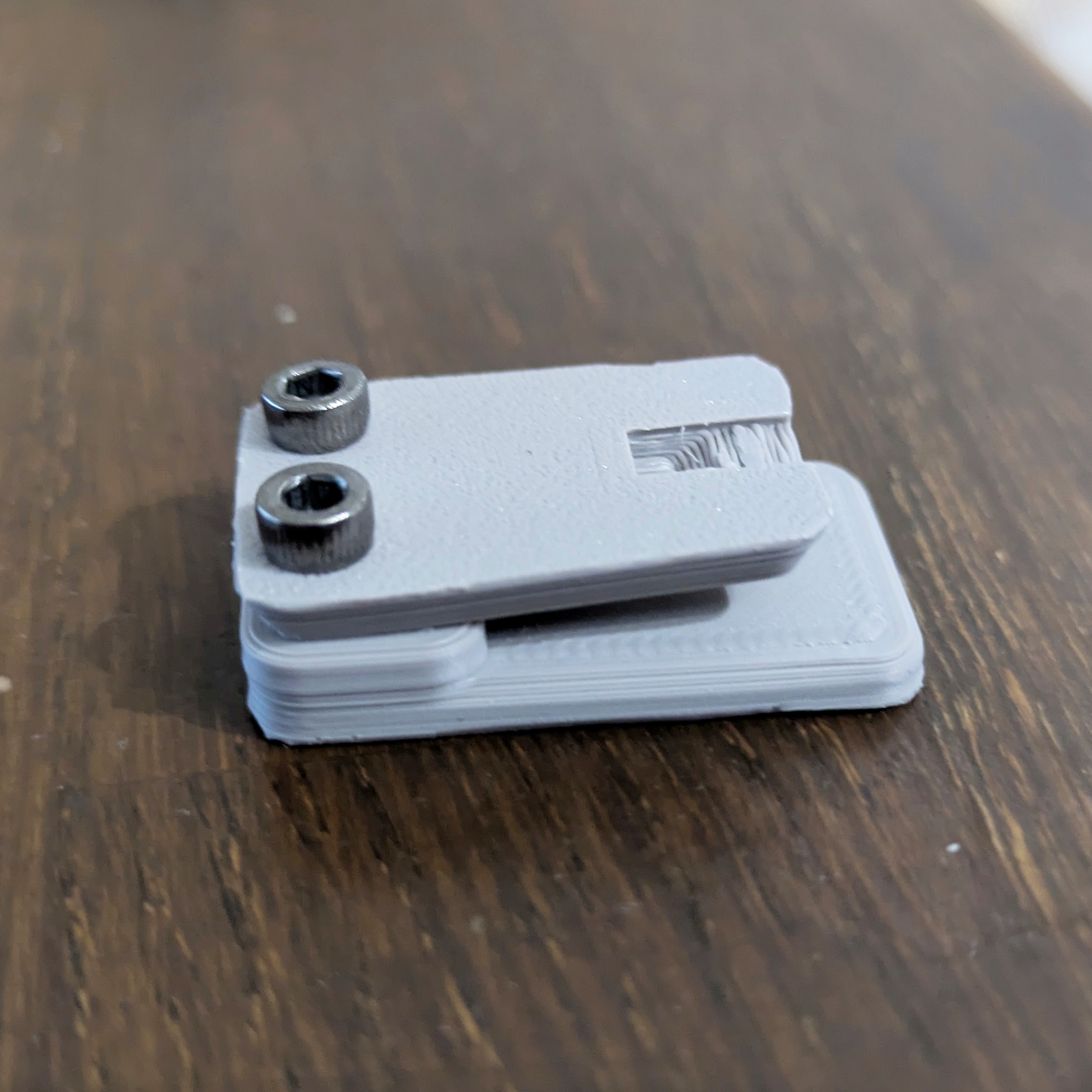 Telepass bracket (correct print orientation)
