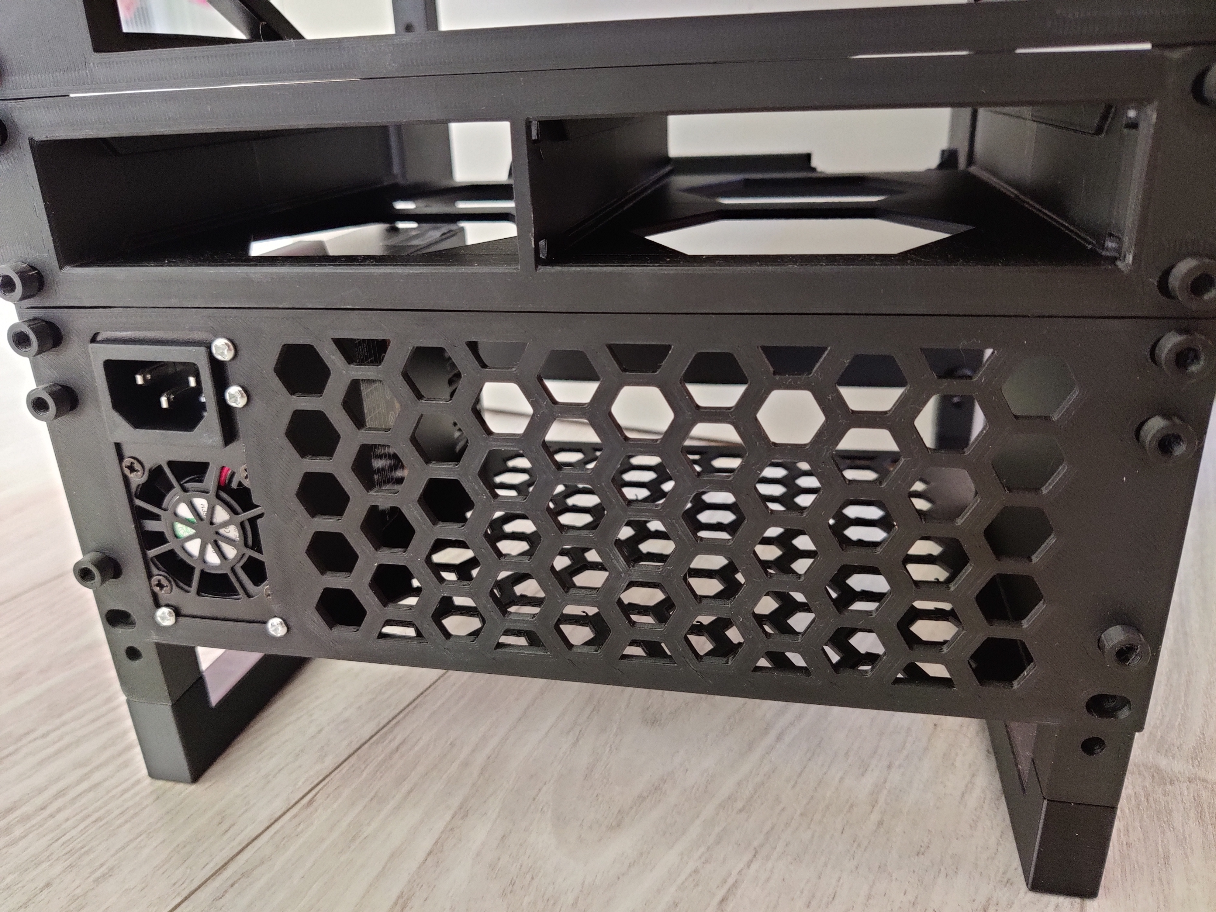 Flex ATX PSU 2U shelf for 10 inch rack
