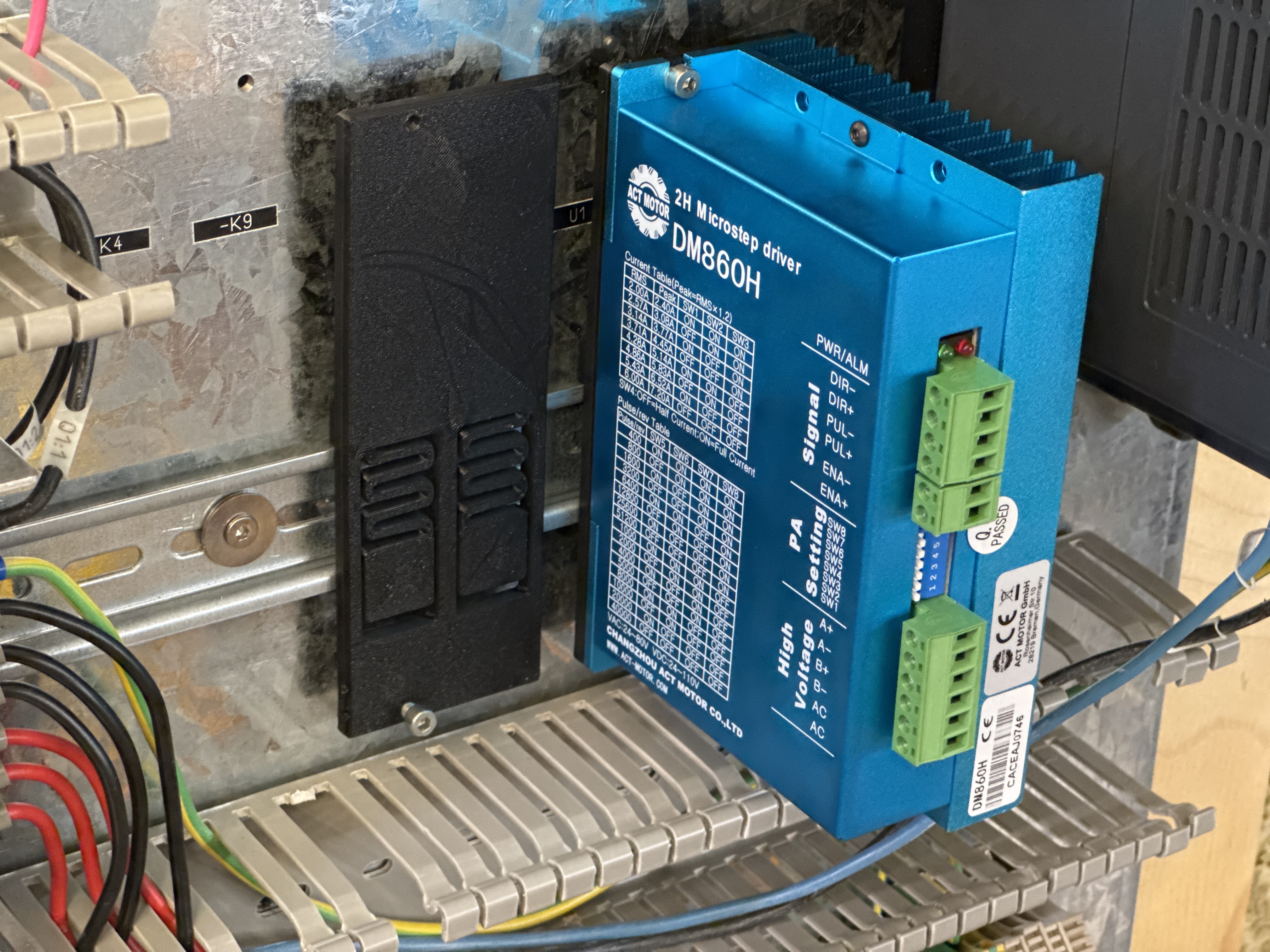 Din Rail DM860 Holder