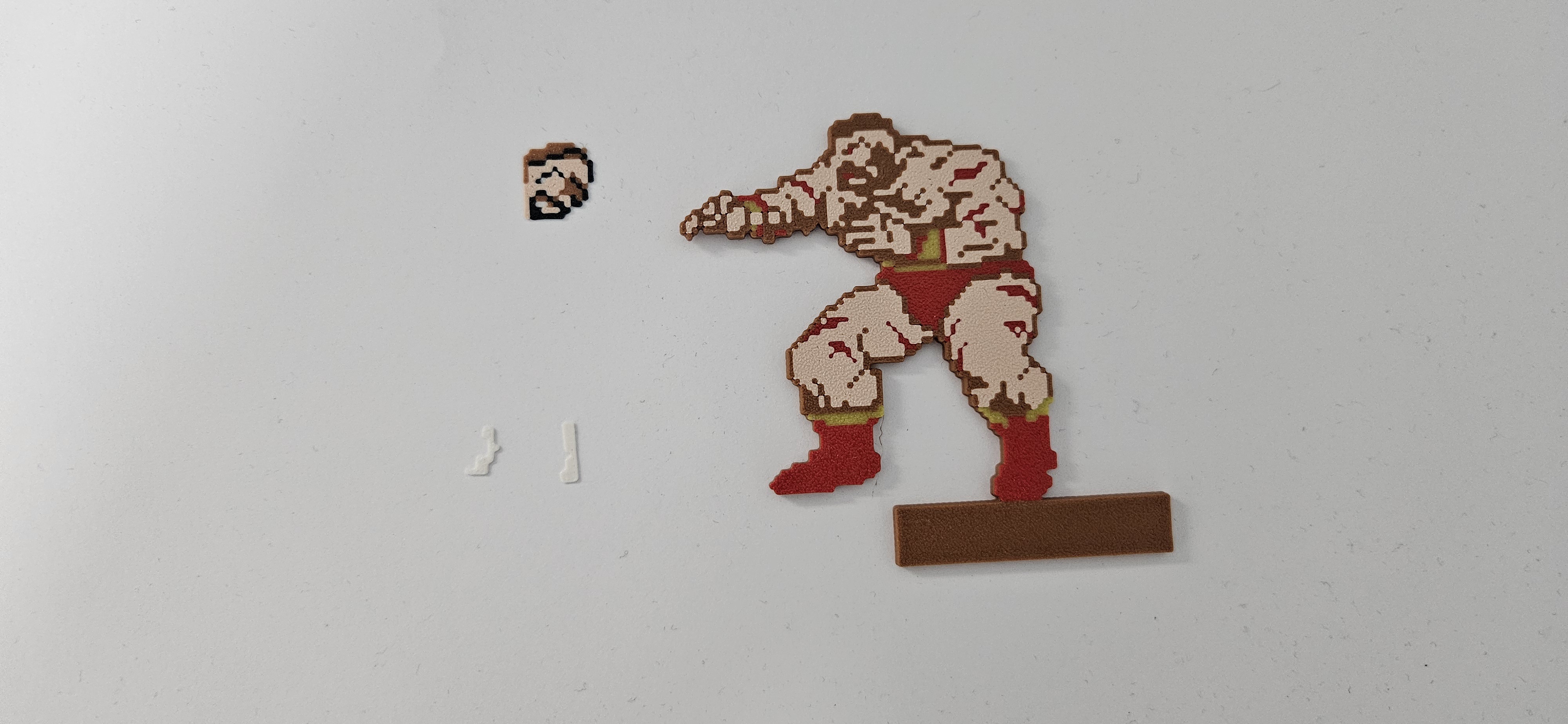 Zangief SF2- Classic Edition (Diorama & Keychain) — thumbnail 3