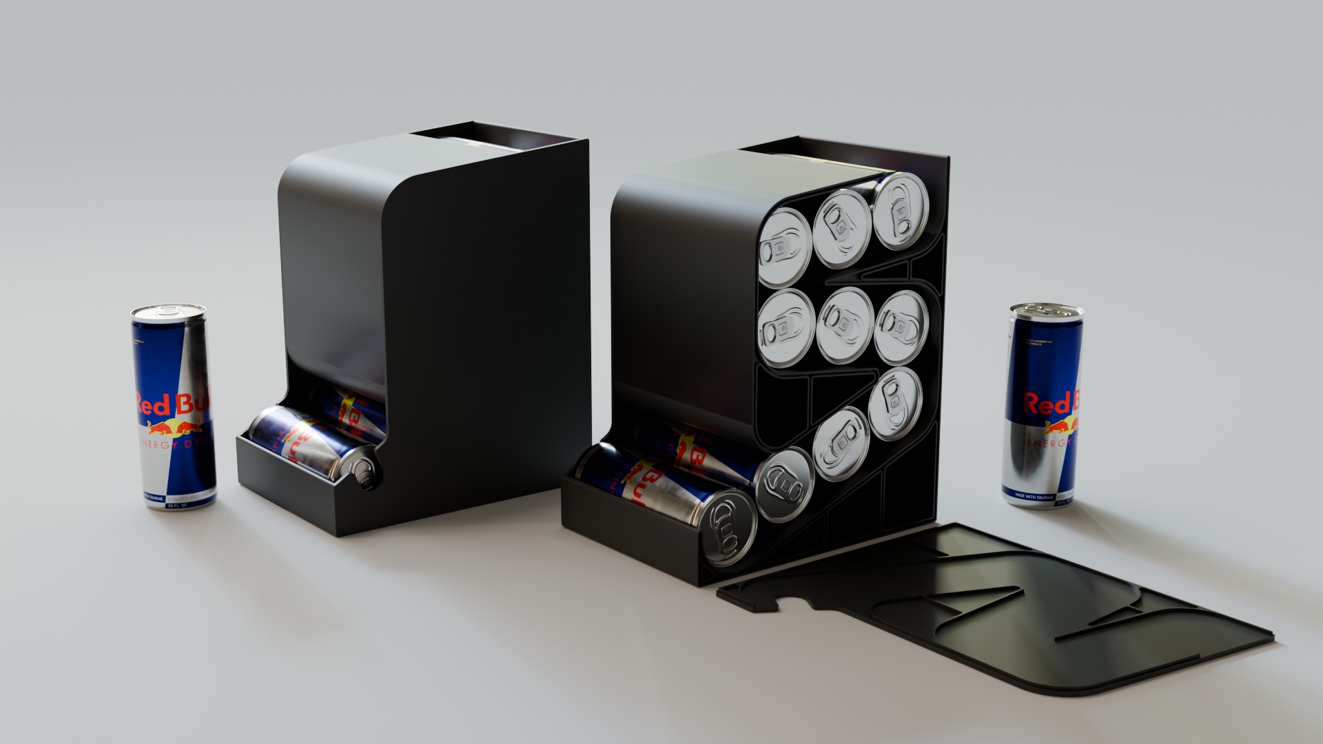 Energy drink dispenser