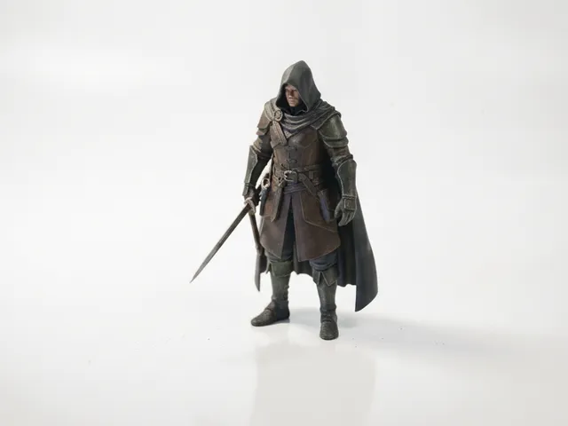 Medieval Knight Figurine Fantasy 3D Printable
