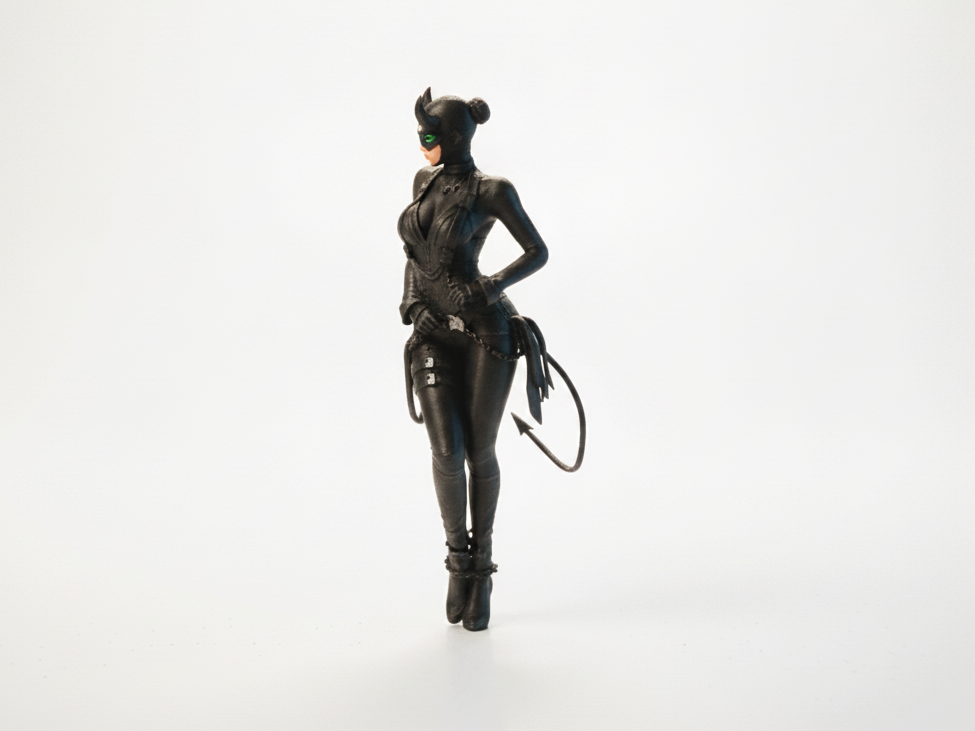 Devil Girl Fantasy Figurine Female Figure 3D Printable