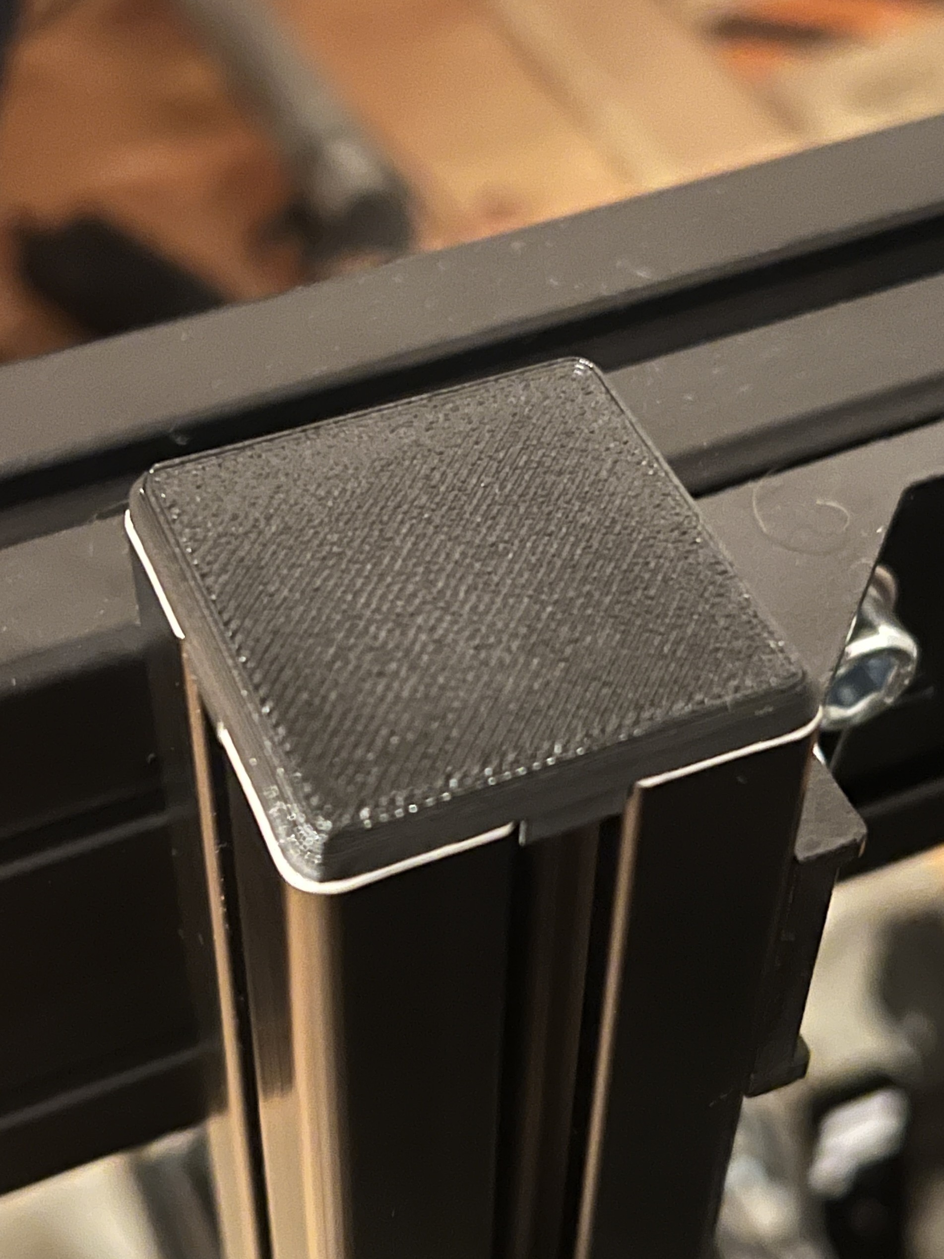 Alu-/ Aluminium Profil Nut 8 Abdeckung / Cover 40X40