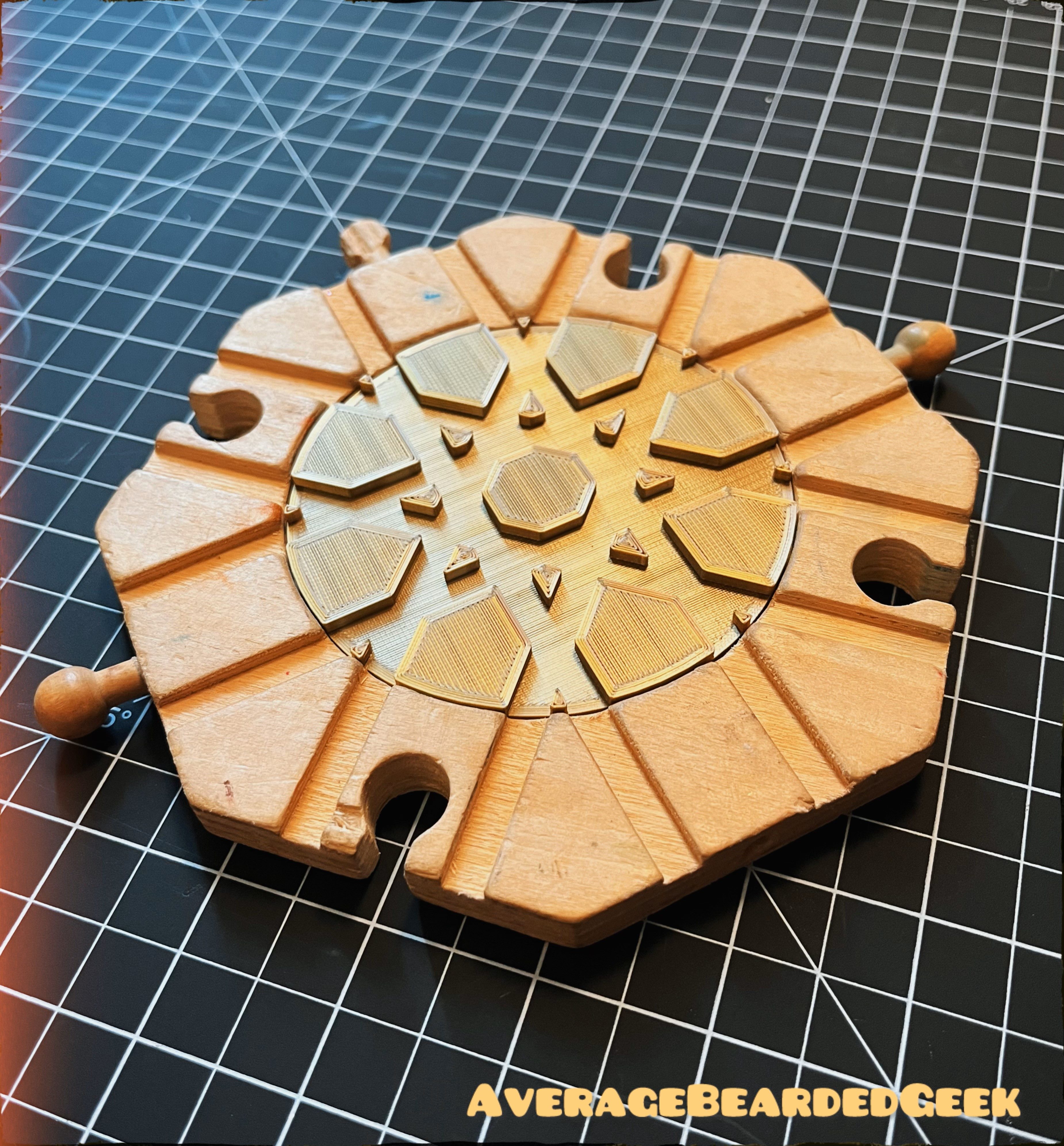 Round Train Track Replacement Piece