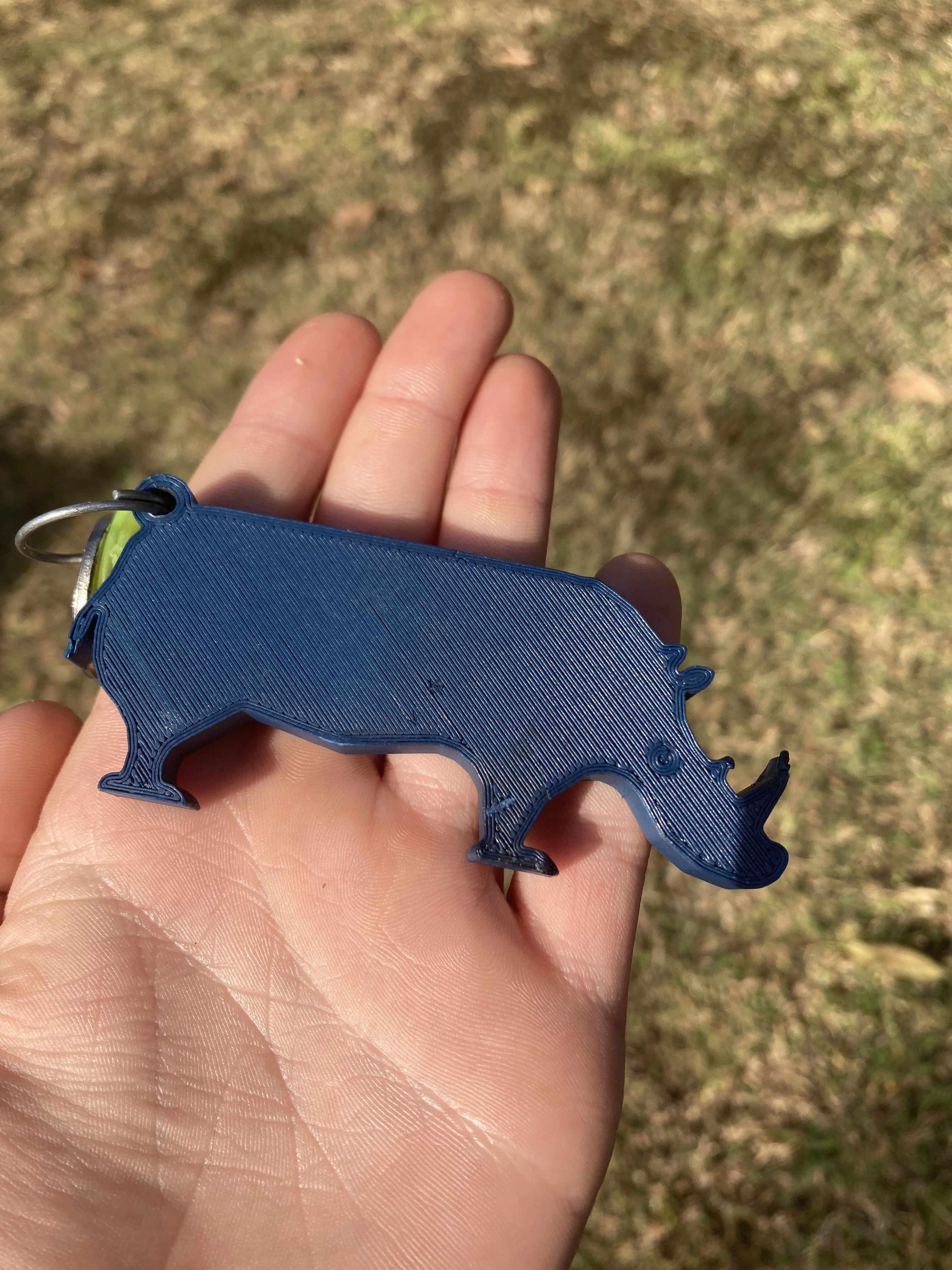 Rhino Keyring — miniatura 2