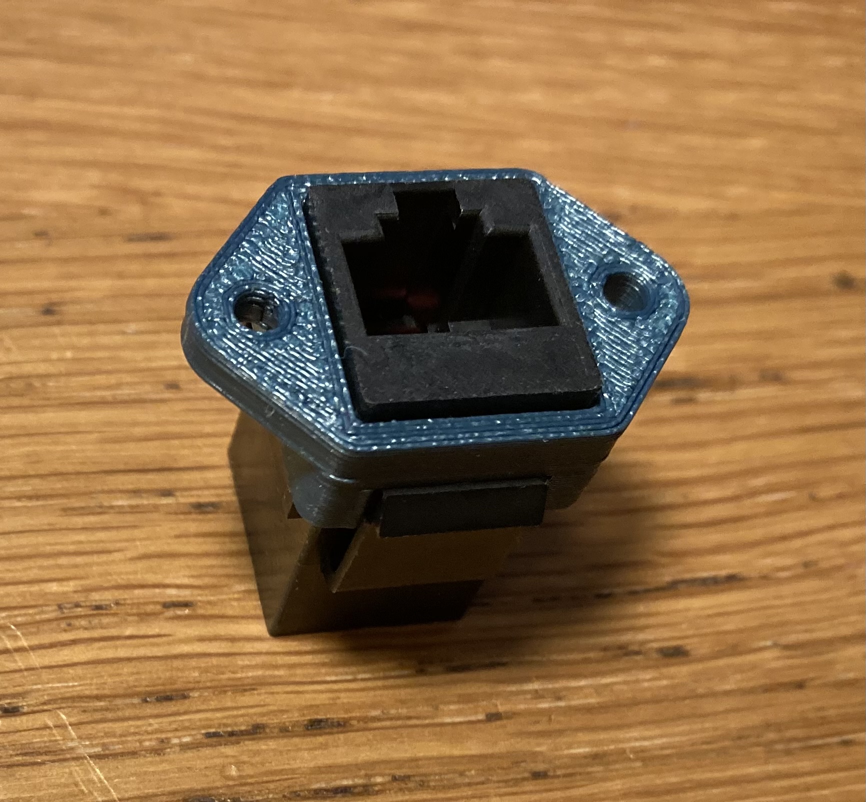 Miniatura 4 do modelo 3D Keystone Module Panel-Mount Bracket