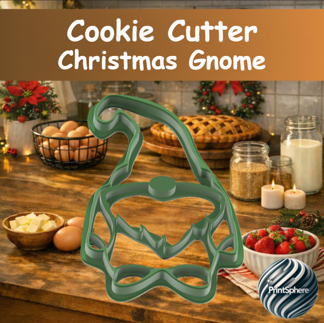 Baking - Cookie Cutter - Gnome