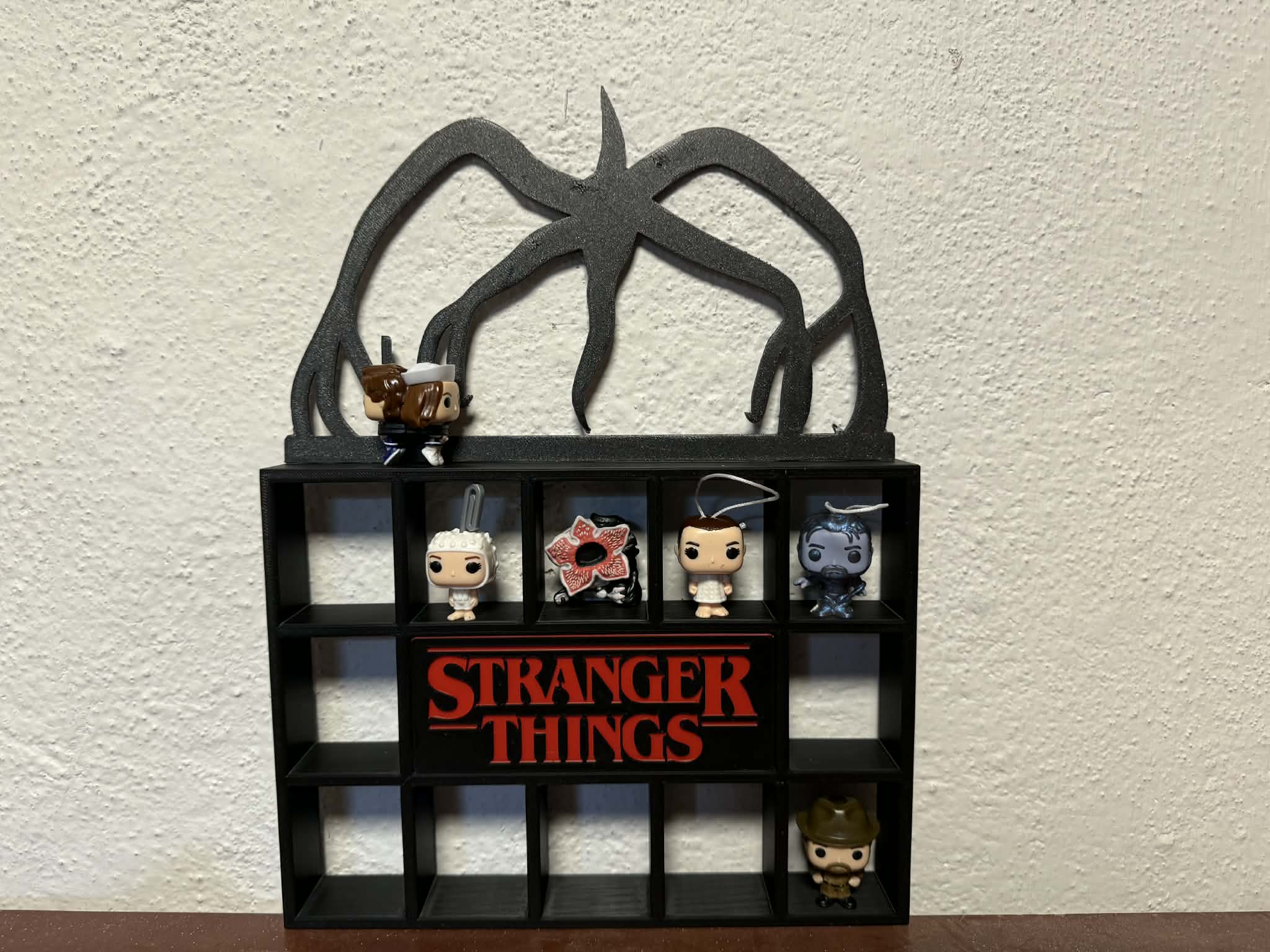Stranger things shelf for 12 Kinder Joy figures