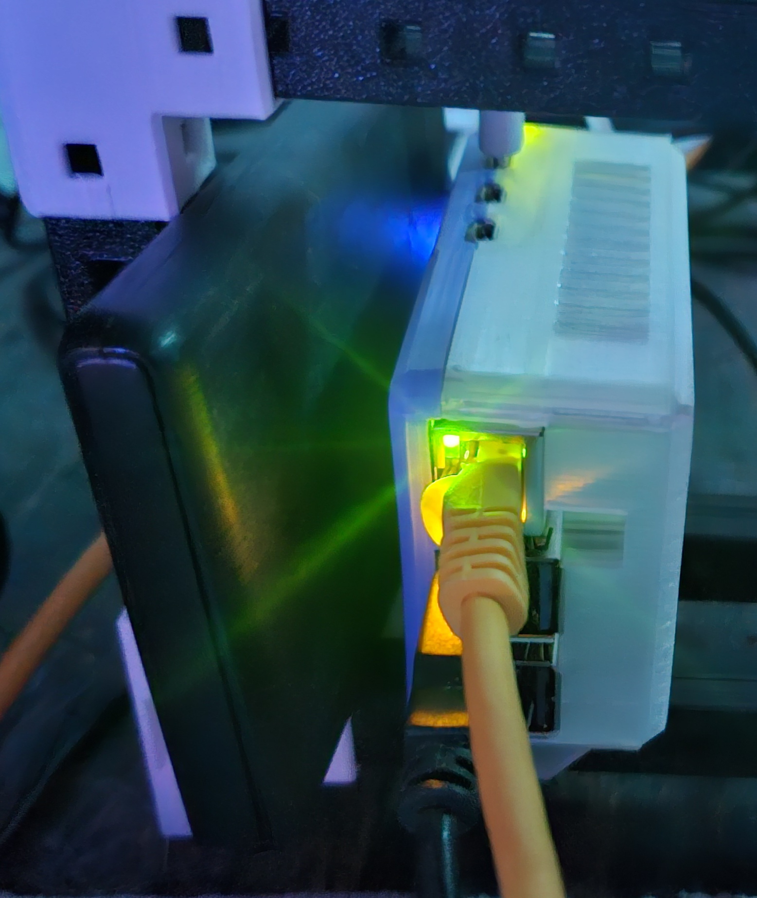 Raspberry Pi 5 Waveshare PoE M.2 HAT+ (B) Case - HomeRacker Remix