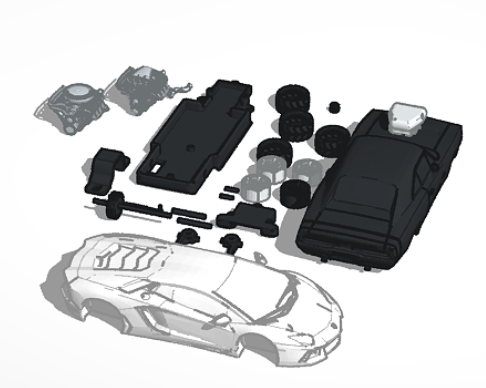 Mini RC Auto