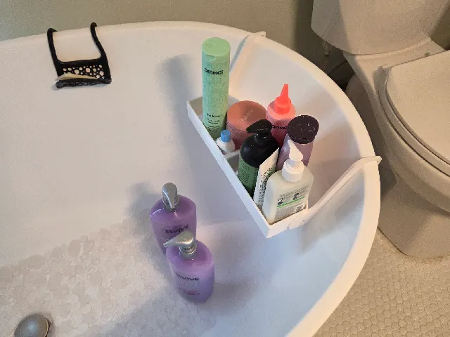Shower Caddy for Free Standing Bath Tub