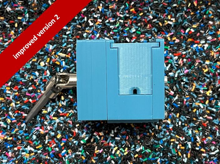 Self feeding filament pelletizer REMIX 3D model thumbnail