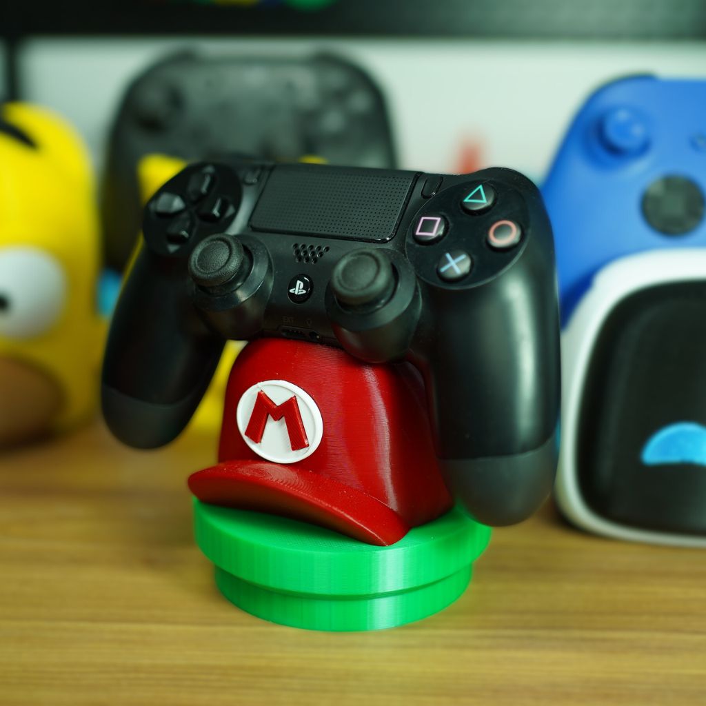 Mario/Luigi Hat Controller Holder