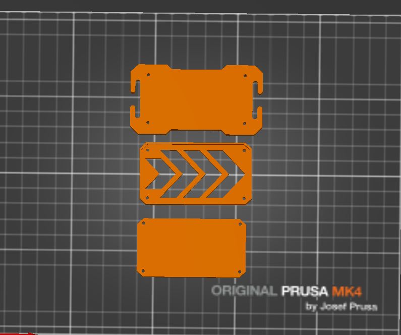 Molle taktický svítící panel šipka / Molle tactical light panel arrow