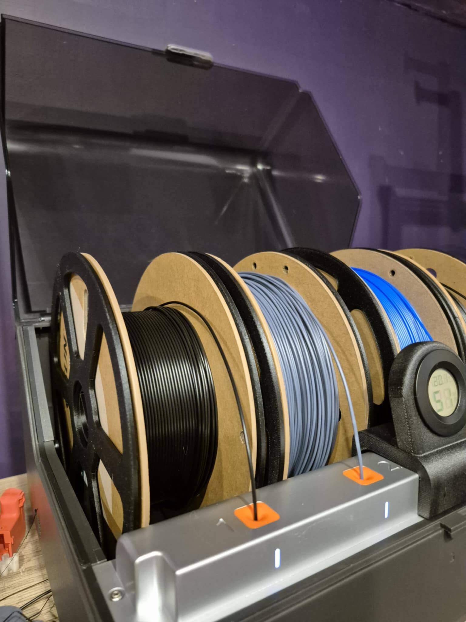 Combined Small Spool holder and Silica Dryer for AMS/ACE