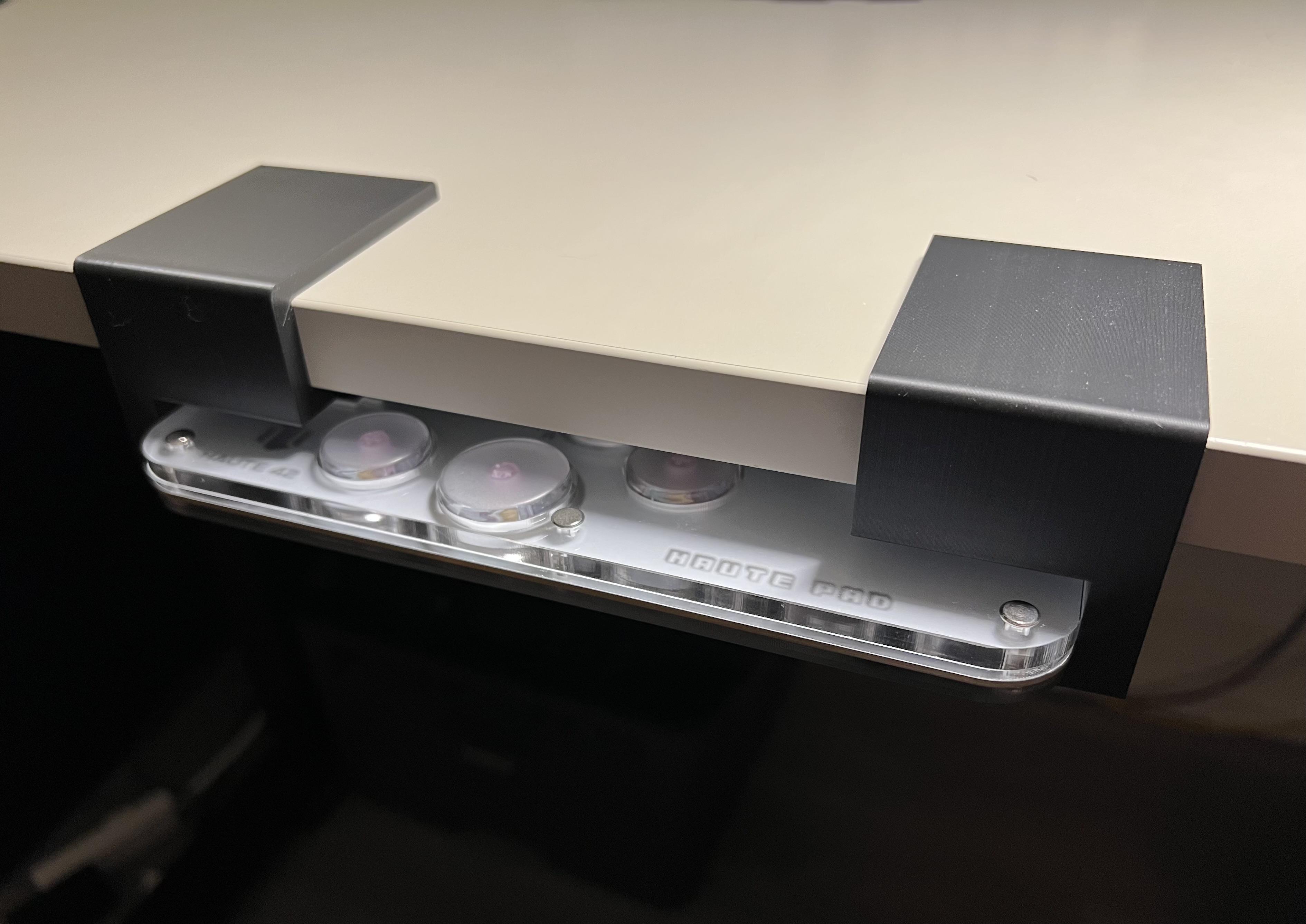 Haute42 S16 under desk shelf 3D model