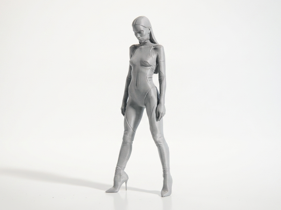 Elegant Female Figurine 3D Printable STL Model