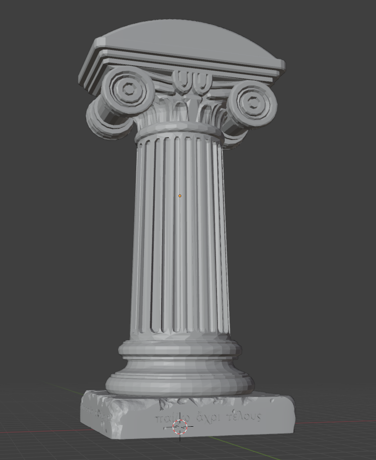 Ionic Pillar-style Headphone Stand