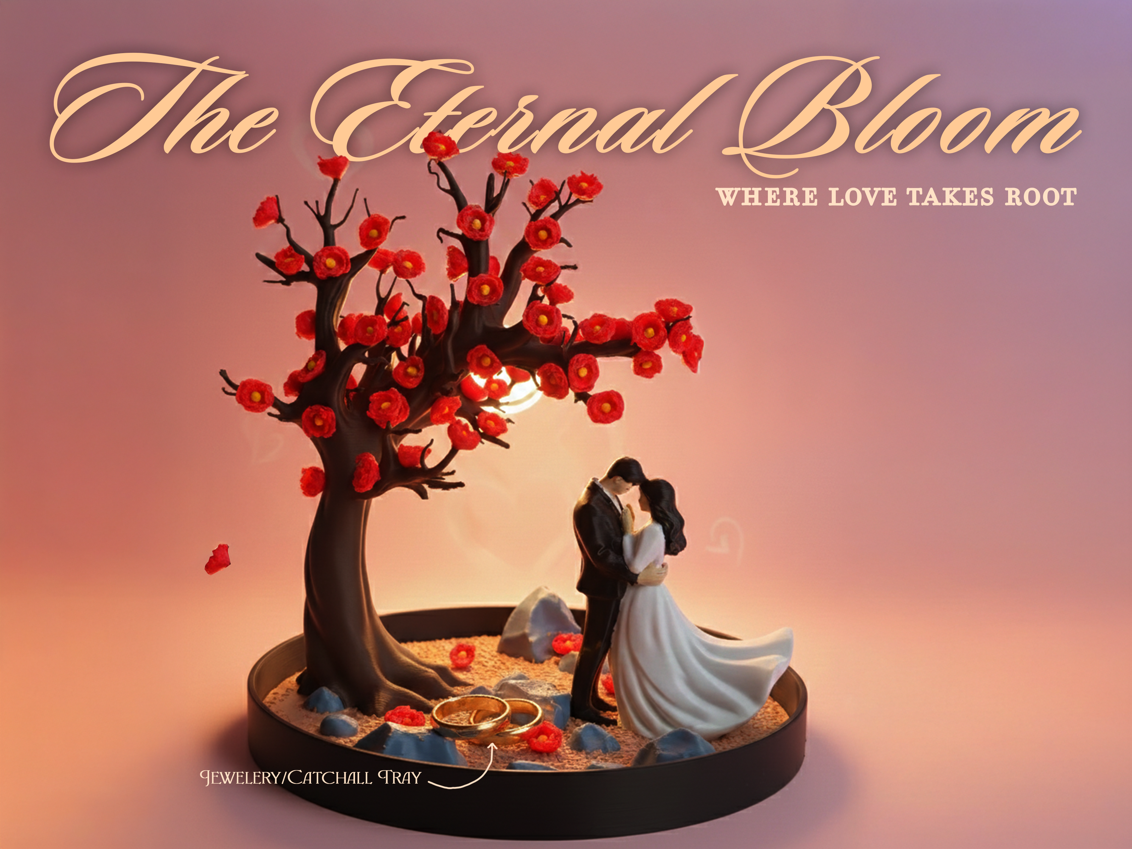 Eternal Bloom [Jewel + Catchall Tray] Love Diorama
